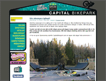 Tablet Screenshot of capitalbikepark.se